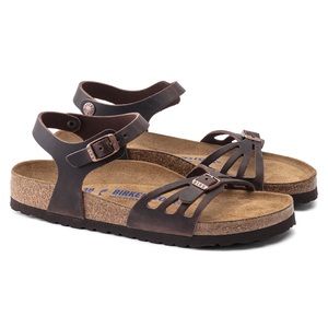 Birkenstock Women's Bali Habana Oiled Leather Sandals Size EU 41 / US 11